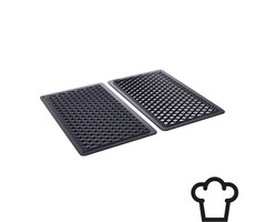 Rational Grillrooster met ruit- en streeppatroon 1/2 GN