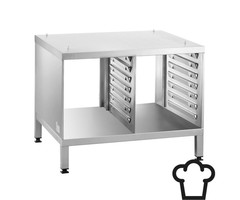 Rational RVS onderstel - met zijwanden en 14 x 1/1 GN (marine variant)