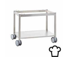 Rational RVS onderstel - alle zijden open en verrijdbaar