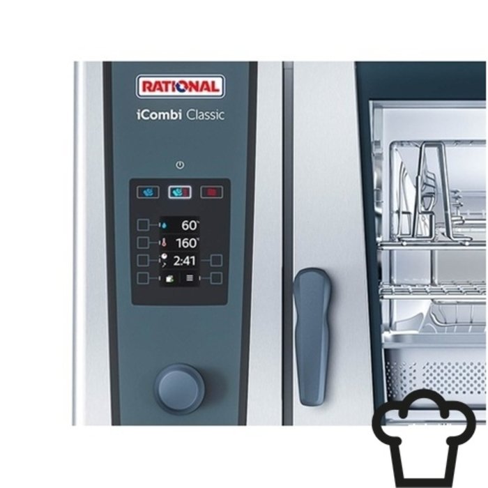 Rational Gas combisteamer 10-plaats voor 1/1 GN