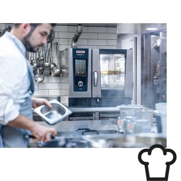 Rational Gas combisteamer 10-plaats voor 1/1 GN