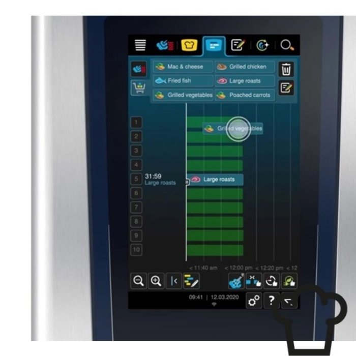 Rational iCombi Pro 6-1/1 Elektra (links scharnierend)