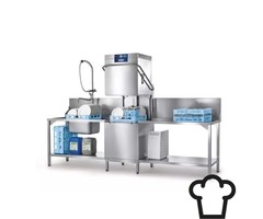 Hobart AMXX-10B Doorschuif vaatwasmachine (zonder ingebouwde waterontharder)