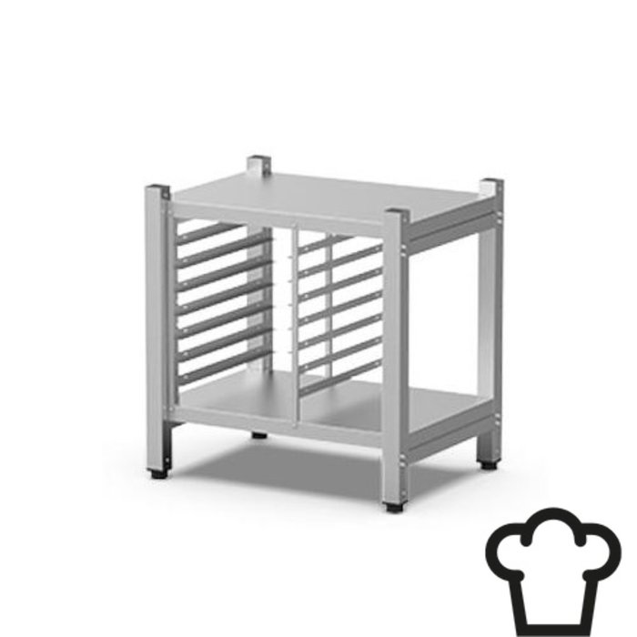 Unox Unox XWVRC-0711-H Onderstel met regalen 7 x 1/1 GN regalen