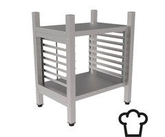 Unox RVS onderstel met 7 x 1/1 GN regalen