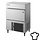 IM-65NE-HC IJsblokjesmachine 62 kg/24h, 26 kg ijscontainer