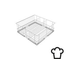 Hobart Rek met schuine waspositie (3 rijen)