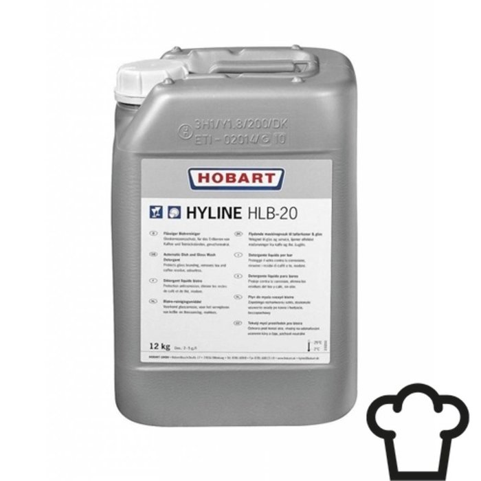 Hobart HLB-20 Reinigingsmiddel voor koffie- en bistroserviesgoed