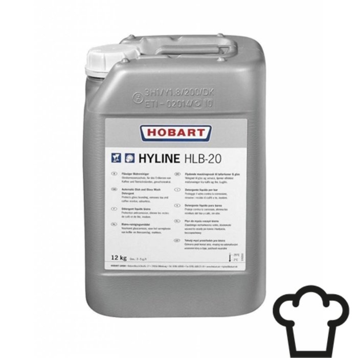 Hobart HLB-20 Reinigingsmiddel voor koffie- en bistroserviesgoed