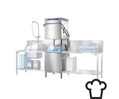 Hobart AMX-10B Doorschuifwasmachine (zonder ingebouwde waterontharder)