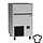 IJsblokjesmachine, 47 kg/24h, 28 kg ijscontainer