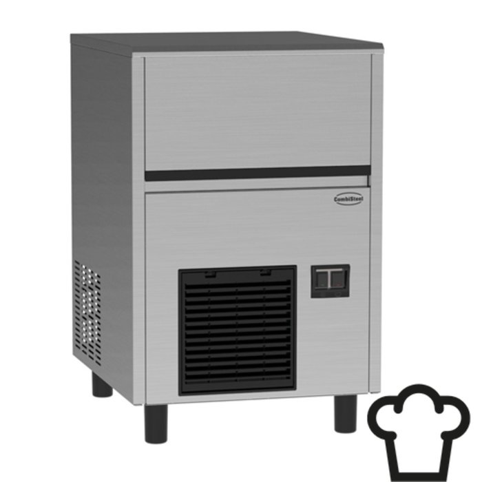 Combisteel IJsblokjesmachine, 32 kg/24h, 16 kg ijscontainer