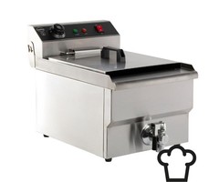 KitchenMate Friteuse 8 liter met aftapkraan