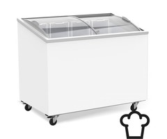 Combisteel Vrieskist glasdeksel 461 l