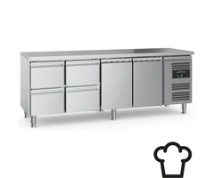 Ecofrost Koelwerkbank 4-deurs