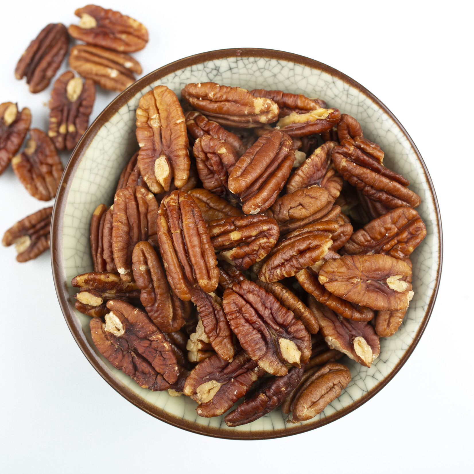 Pecannoten (Gebrand - Gezouten)