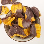 Gedroogde Kaki Met Chocolade