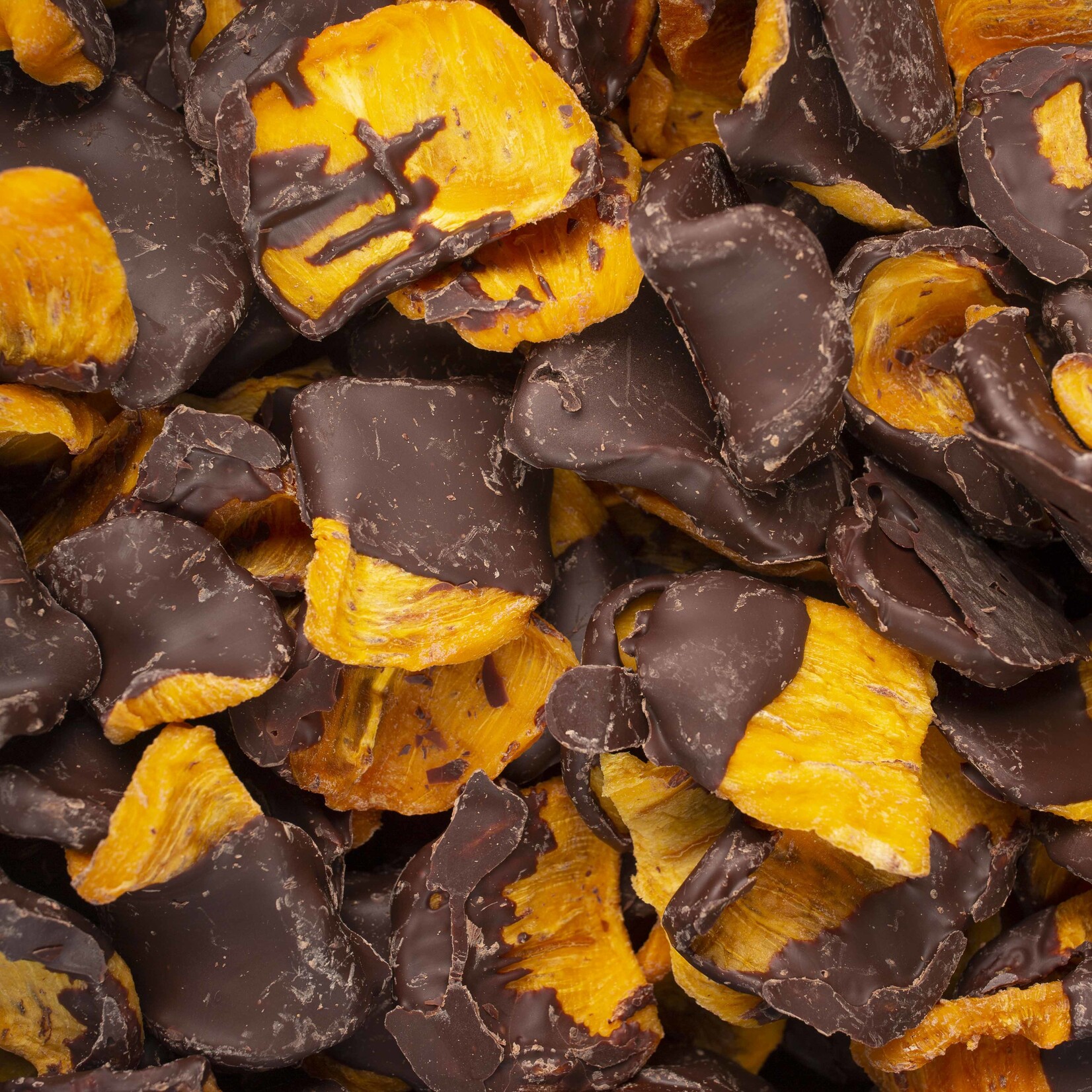Gedroogde Kaki Met Chocolade