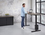 Bureau Slinger zit/sta 180x80cm