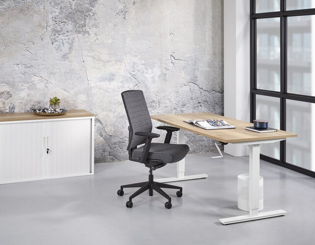 Bureau Slinger zit/zit 160x80cm