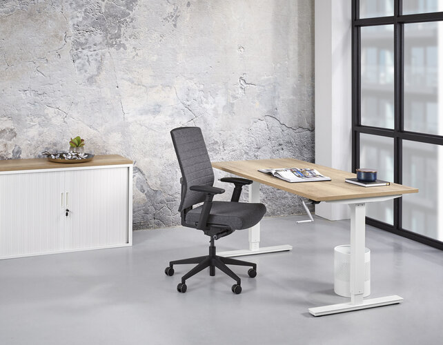 Bureau Slinger zit/zit 120x80cm