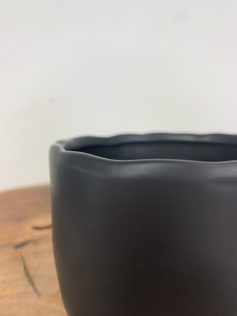 Pot Elly 'Matzwart' | ⌀11x11cm