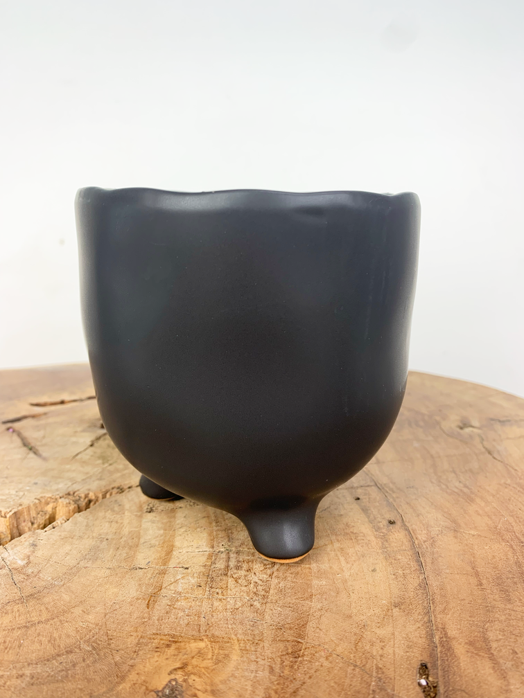 Pot Elly 'Matzwart' | 12cm