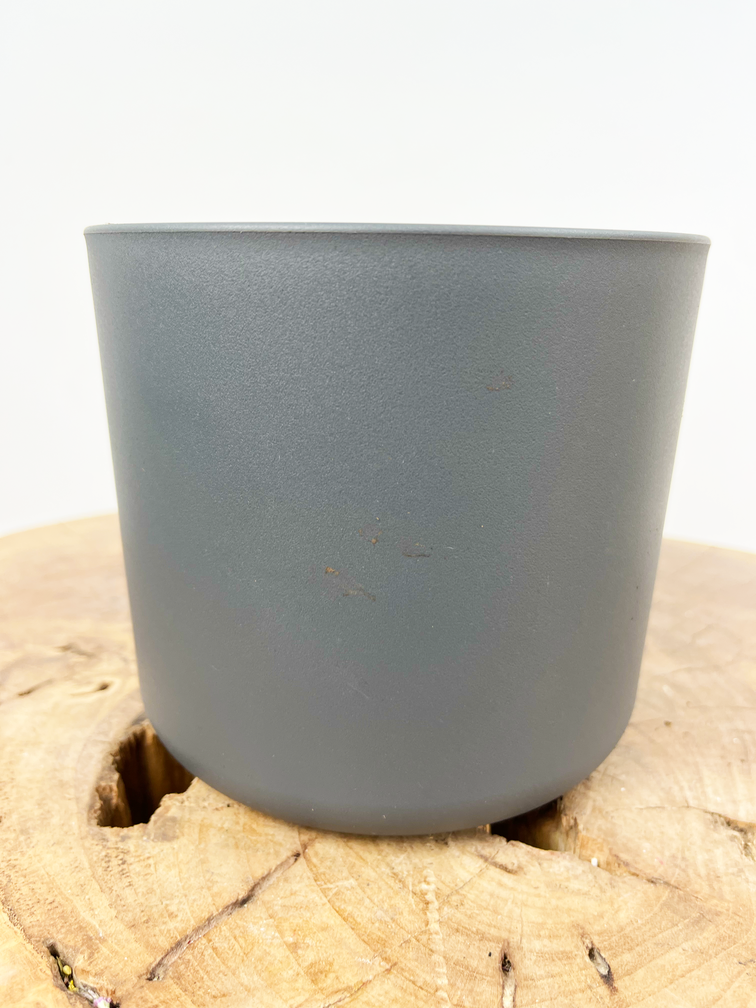 Plantenpot "Demi" - Antraciet - ELHO | 12cm - 2 voor de prijs van 1