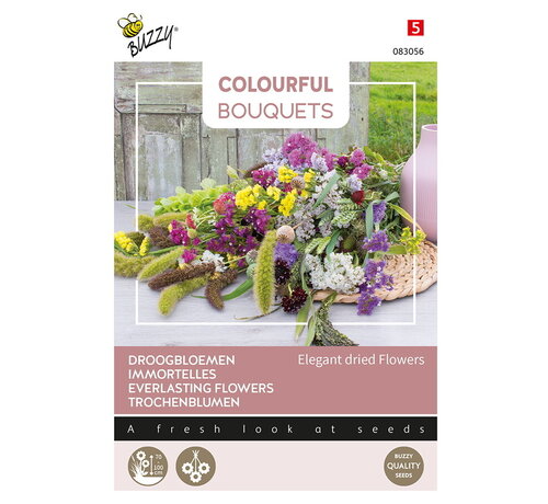 Buzzy® Buzzy® Colourful Bouquets, Elegant dried flowers