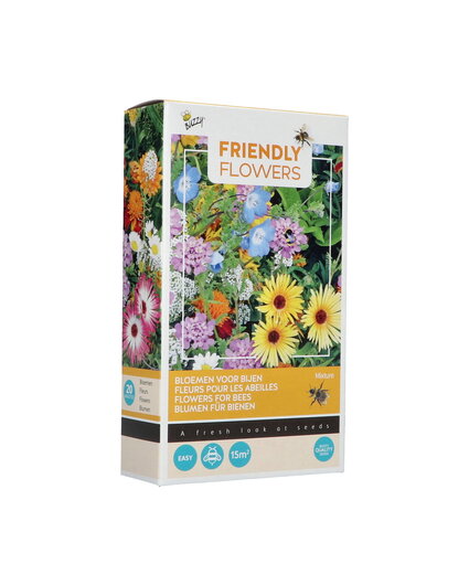 Buzzy® Buzzy® Friendly Flowers Bijen Laag 15m²