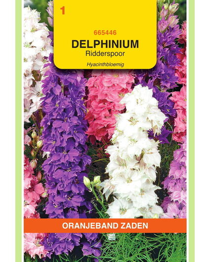 OBZ OBZ Delphinium, Ridderspoor Hyacinthbloemig gemengd