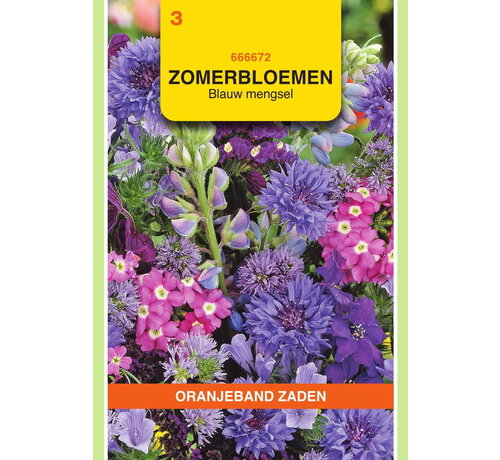 OBZ OBZ Zomerbloemen mengsel, blauw