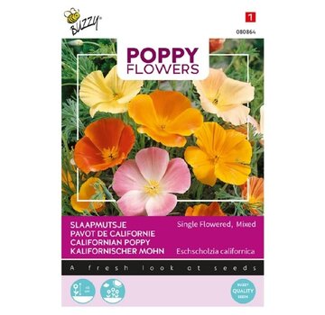 Buzzy® Buzzy® Poppy Flowers, Slaapmutsje