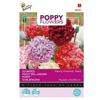 Buzzy® Buzzy® Poppy Flowers, Papaver Slaapbol