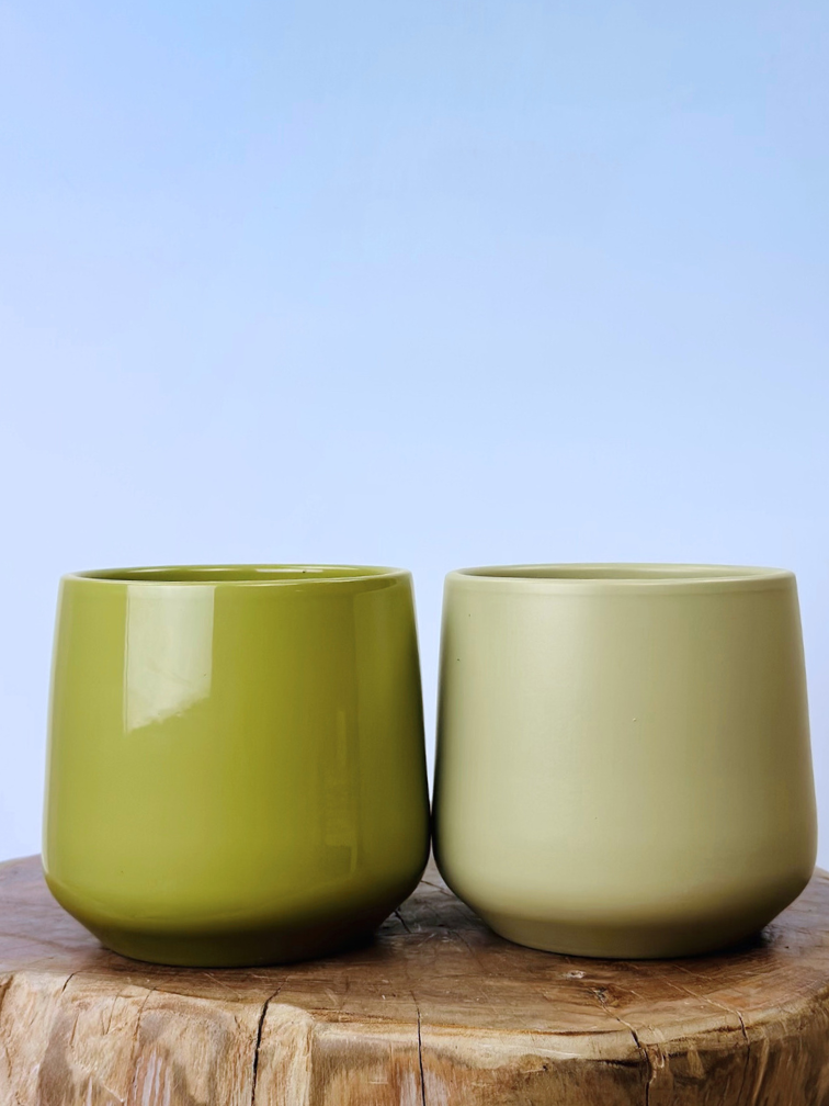 Plantenpot "Amazone" - pistache | 12cm
