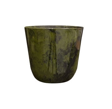 Moerasbak "Gerrit" marmer-groen | ø 35 cm