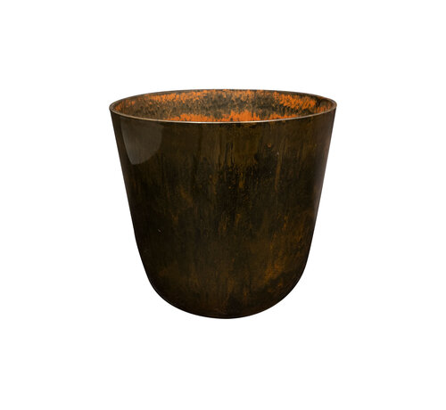 Moerasbak "Gerrit" marmer-bruin | ø 35 cm