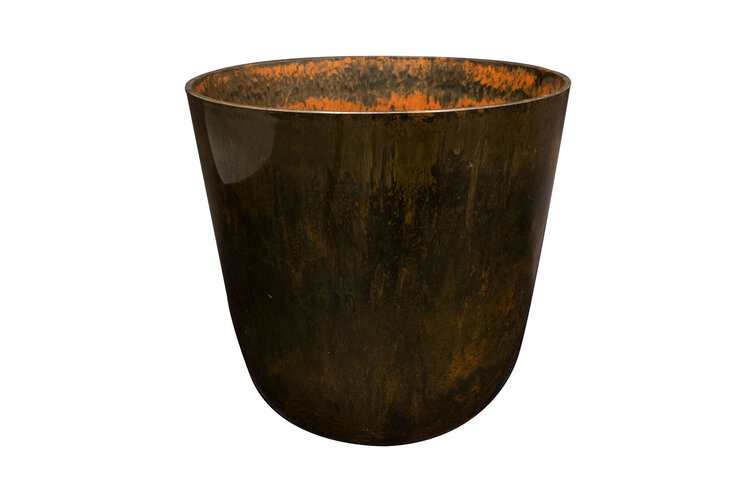 Moerasbak "Gerrit" marmer-bruin | ø 35 cm