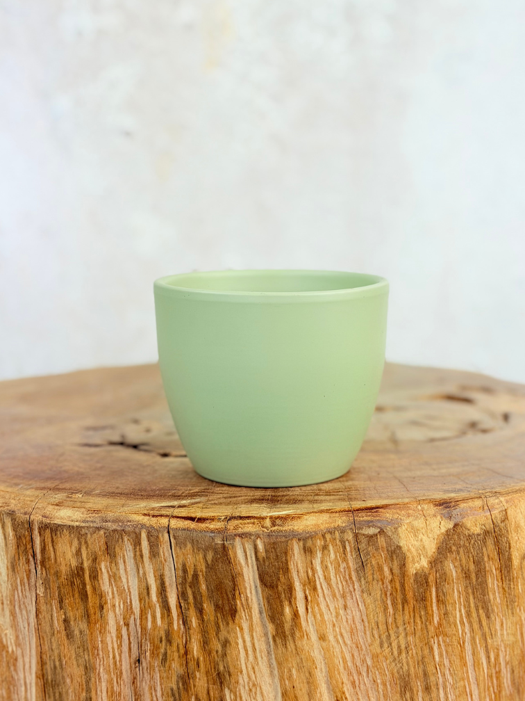 Plantenpot "Nijl" -groen | 8,5cm