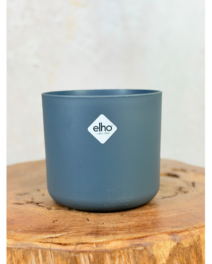Plantenpot "Demi" - Antraciet - ELHO | 12cm - 2 voor de prijs van 1