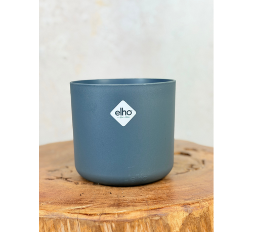 Plantenpot "Demi" - Antraciet - ELHO | 12cm - 2 voor de prijs van 1