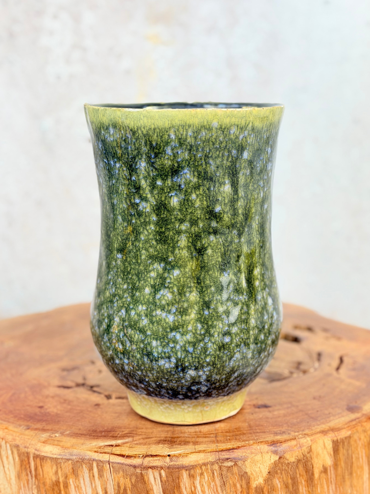 Plantenpot Keesje 'pine green' | ⌀14x23cm
