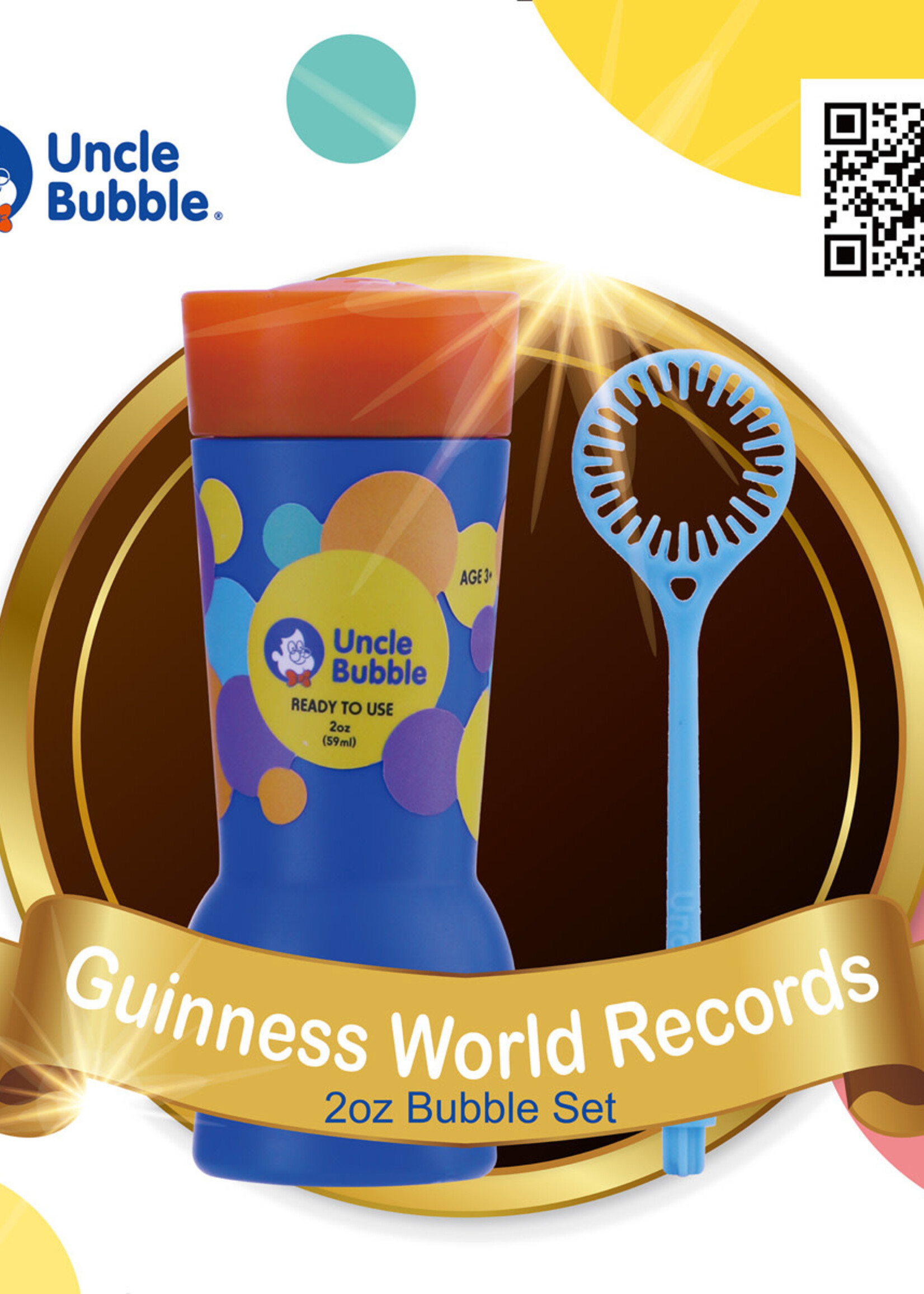 Uncle Bubble Uncle Bubble - Guinness World Record Set