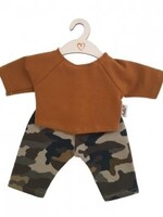 Hollie | Poppenbroek en shirt camouflage ochre HO3008