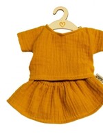 Hollie | Setje met rok ochre - HO3013