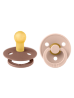 Bibs | Colour speen latex 2 pack - Woodchuck/Blush size 1