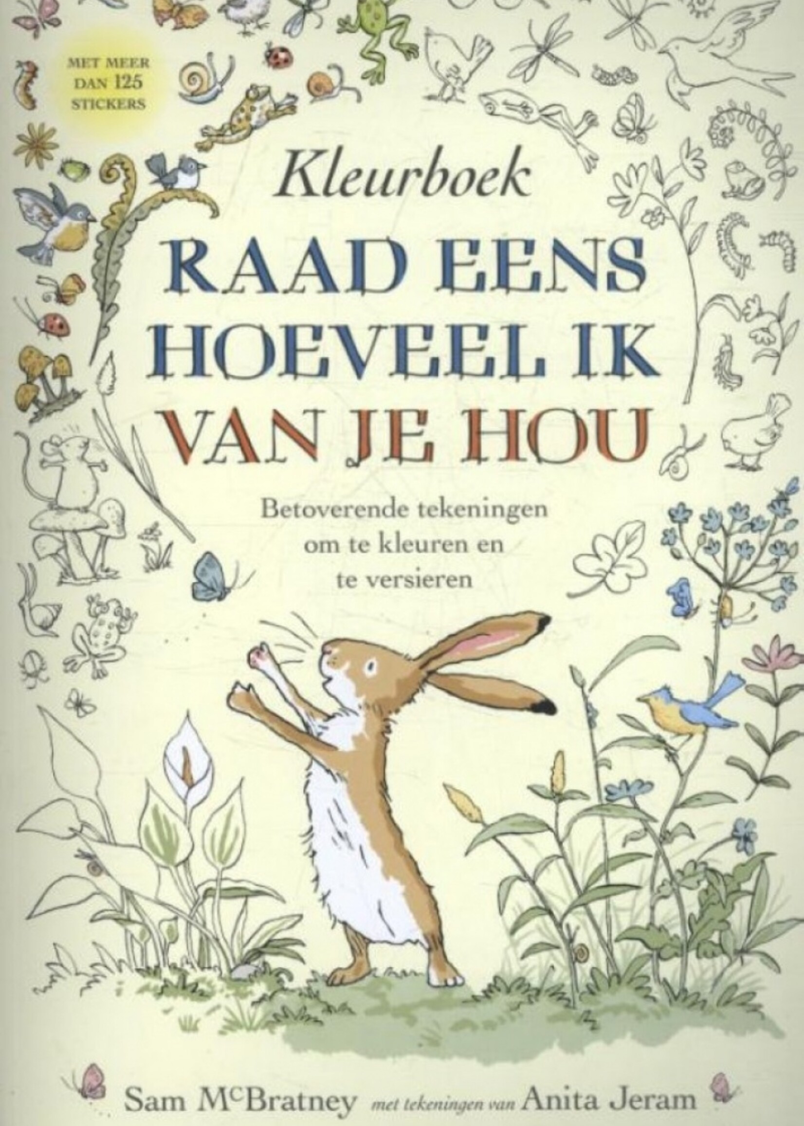 Raad eens hoeveel ik van je hou (kleurboek)