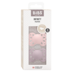 Bibs Bibs | Infinity speen Anatomic -   Silicone 2 pack - Blossom / Dusky lilac - Size 2