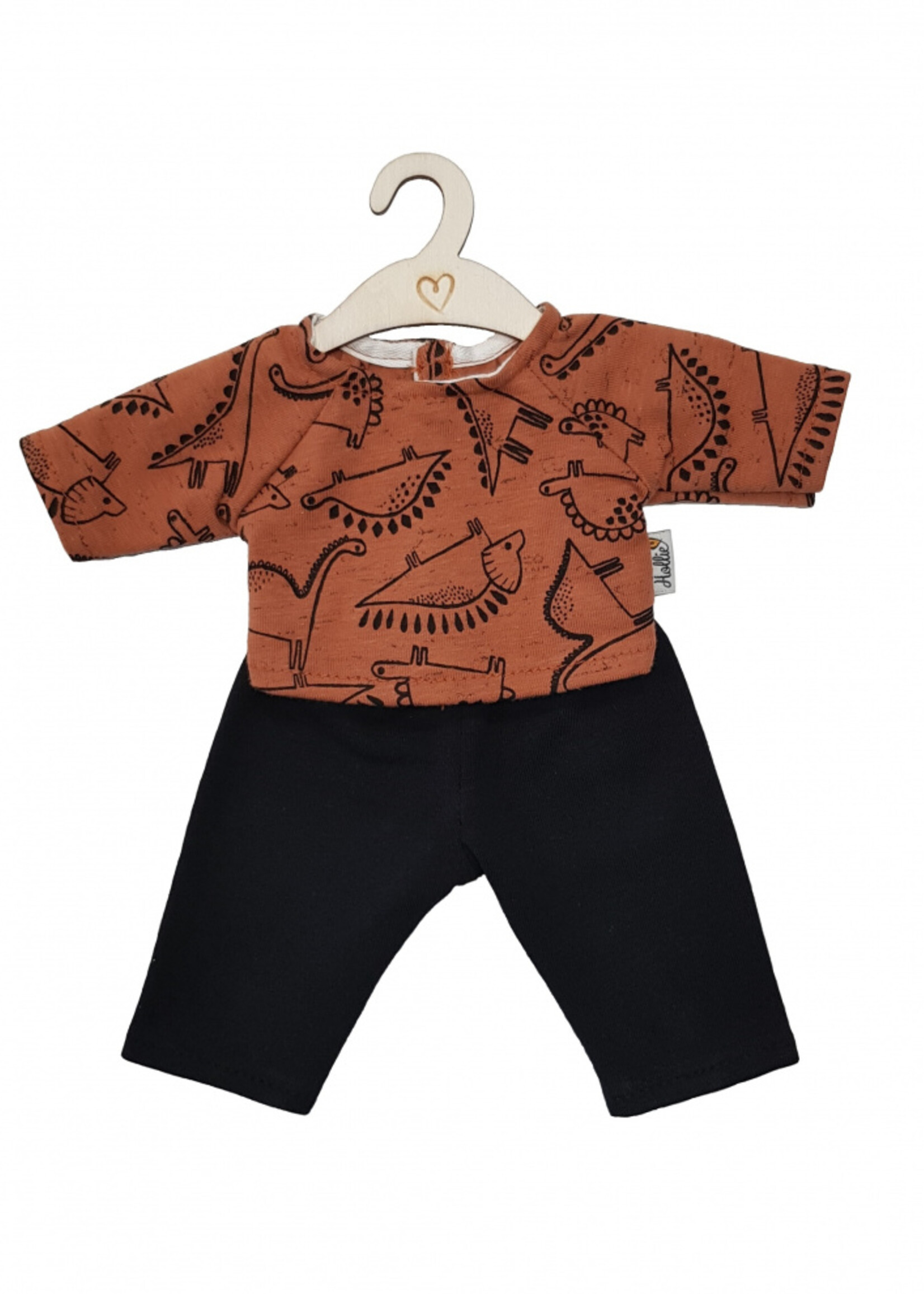 Hollie | Poppenbroek en shirt dino terra