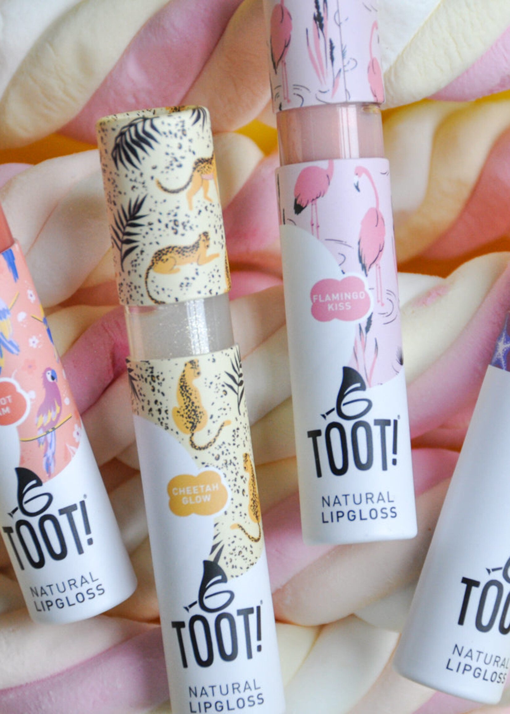 TOOT! TOOT! | Natural Lipgloss Flamingo Kiss